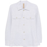 Giacca-camicia con tasche in grigio Eleventy - uomo 