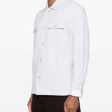 Giacca-camicia con tasche in grigio Eleventy - uomo 