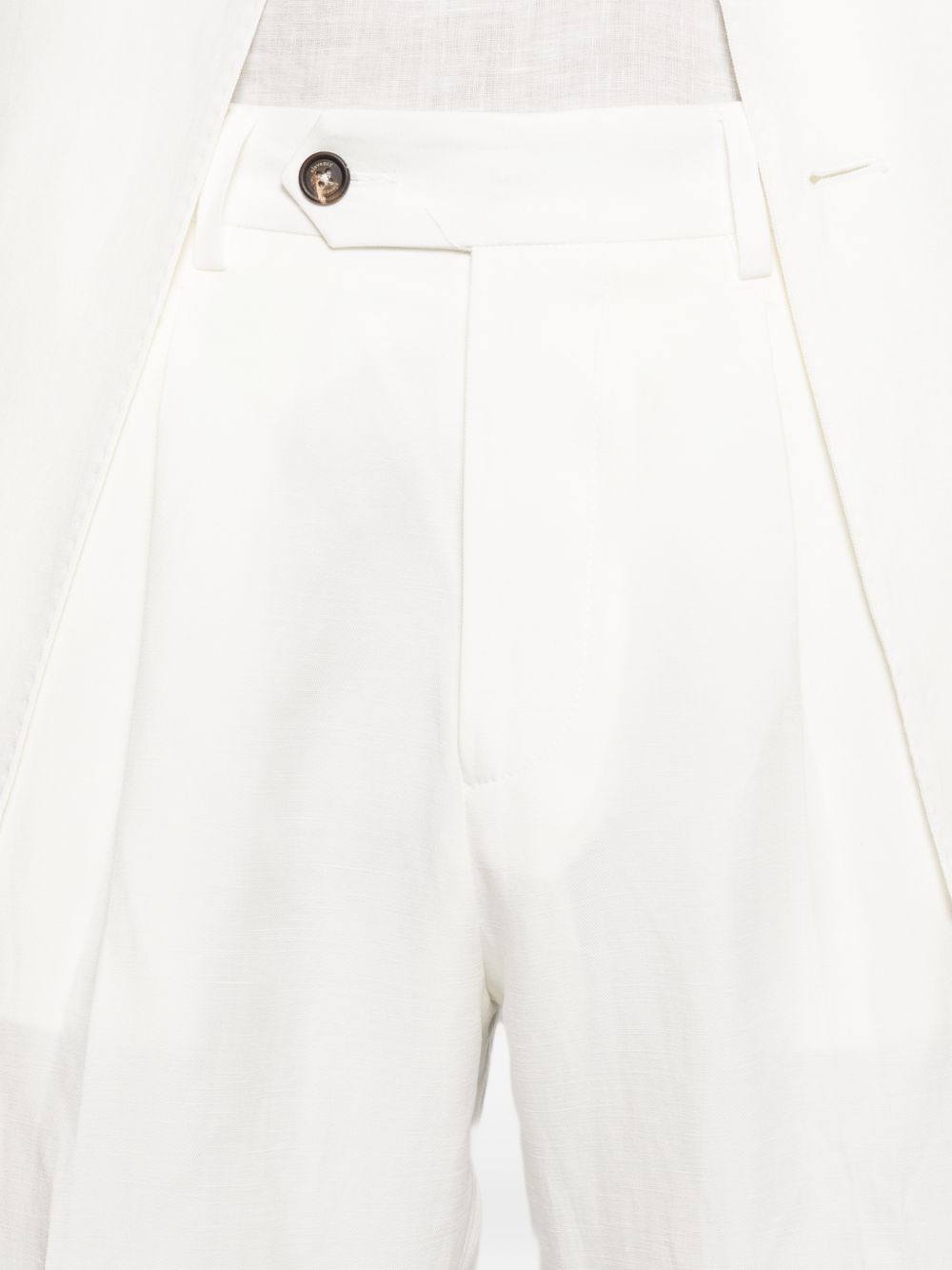 Completo doppiopetto in bianco Eleventy - uomo 