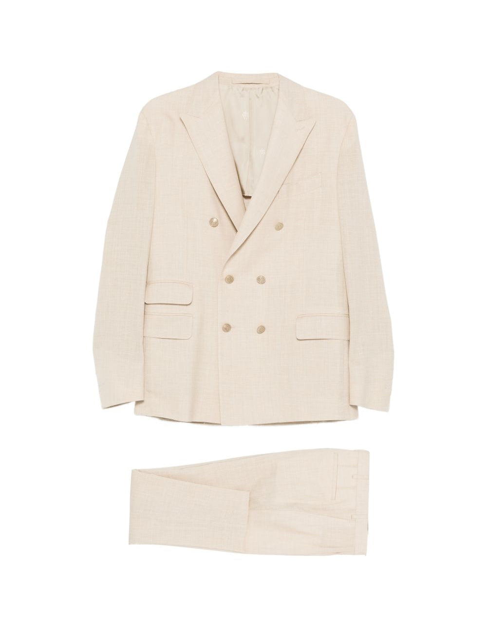 Completo doppiopetto in beige Eleventy - uomo 