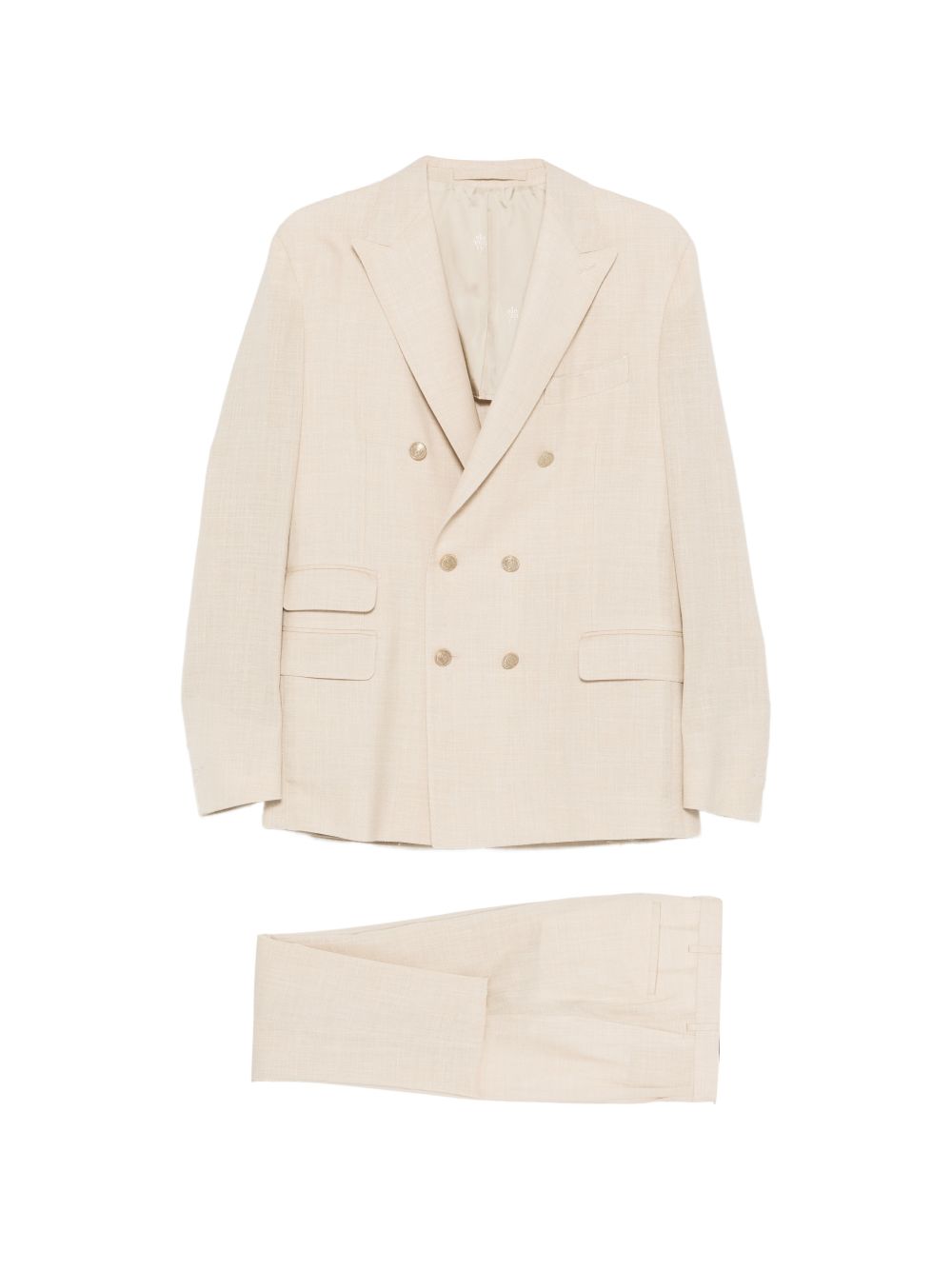 Completo doppiopetto in beige Eleventy - uomo 