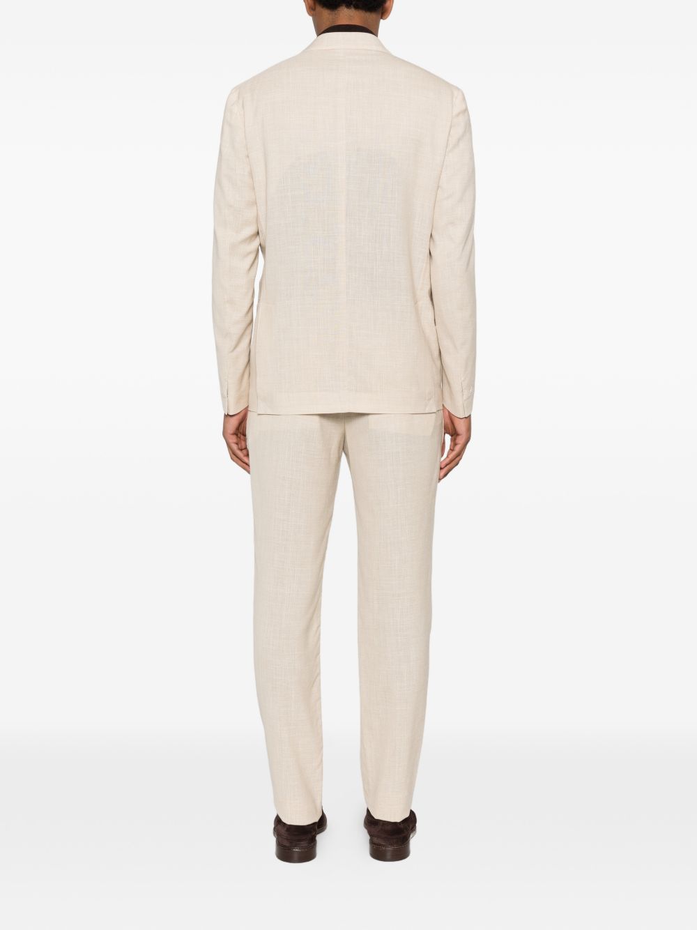 Completo doppiopetto in beige Eleventy - uomo 