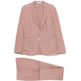 Completo monopetto in rosa Eleventy - uomo 