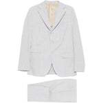 Completo monopetto in grigio Eleventy - uomo 