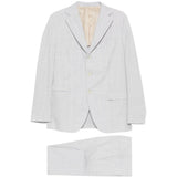 Completo monopetto in grigio Eleventy - uomo 
