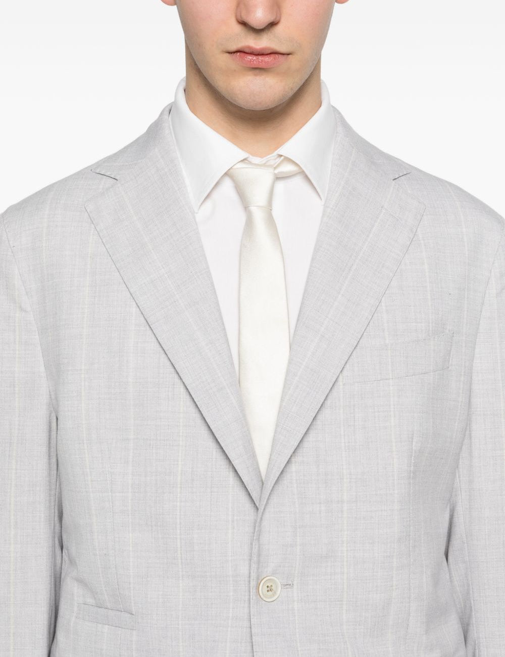 Completo monopetto in grigio Eleventy - uomo 