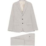 Completo monopetto in grigio Eleventy - uomo 