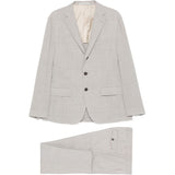 Completo monopetto in grigio Eleventy - uomo 