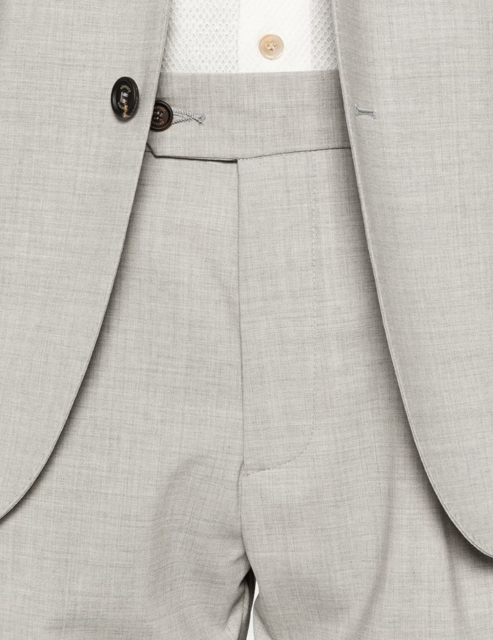 Completo monopetto in grigio Eleventy - uomo 