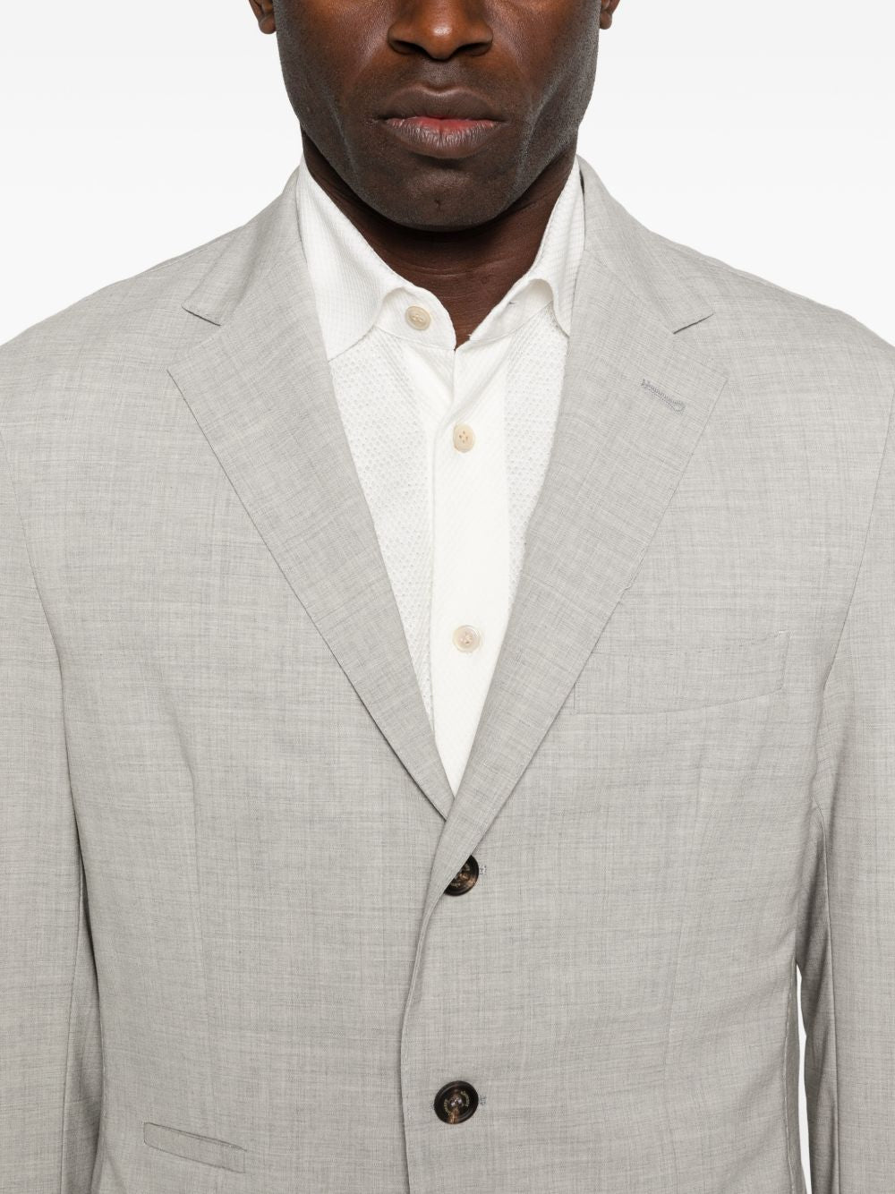 Completo monopetto in grigio Eleventy - uomo 