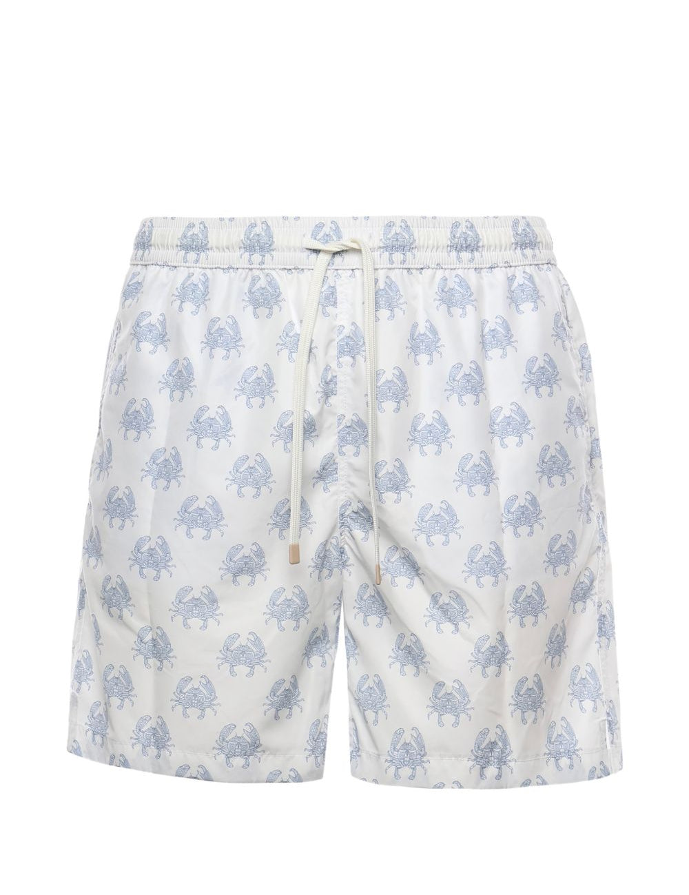 Pantaloncini da bagno con stampa granchio in bianco Eleventy - uomo 
