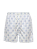 Pantaloncini da bagno con stampa granchio in bianco Eleventy - uomo