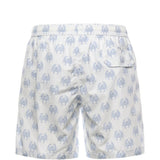 Pantaloncini da bagno con stampa granchio in bianco Eleventy - uomo 