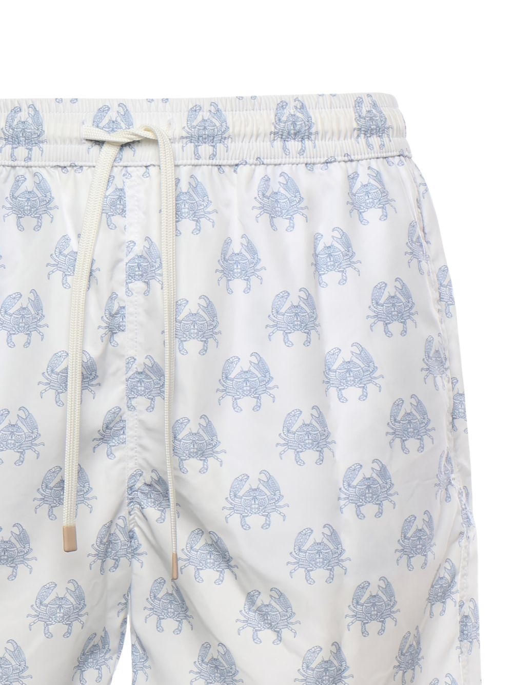 Pantaloncini da bagno con stampa granchio in bianco Eleventy - uomo 