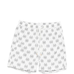 Pantaloncini da bagno con stampa granchio in bianco e nero Eleventy - uomo 
