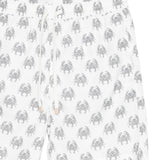 Pantaloncini da bagno con stampa granchio in bianco e nero Eleventy - uomo 