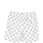 Pantaloncini da bagno con stampa granchio in bianco e nero Eleventy - uomo 