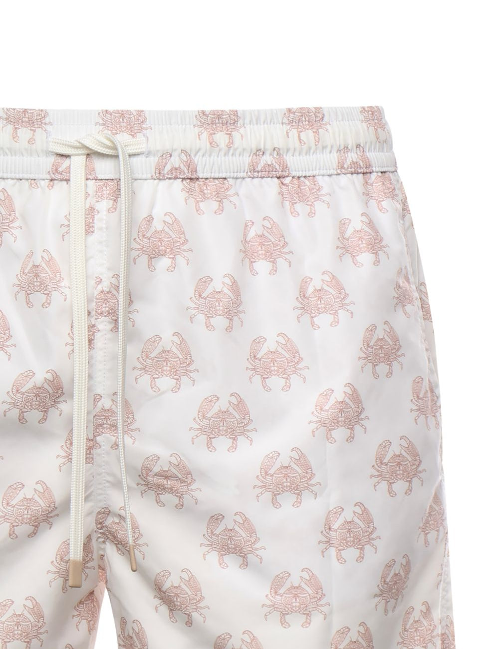 Pantaloncini da bagno con stampa granchio in bianco Eleventy - uomo 
