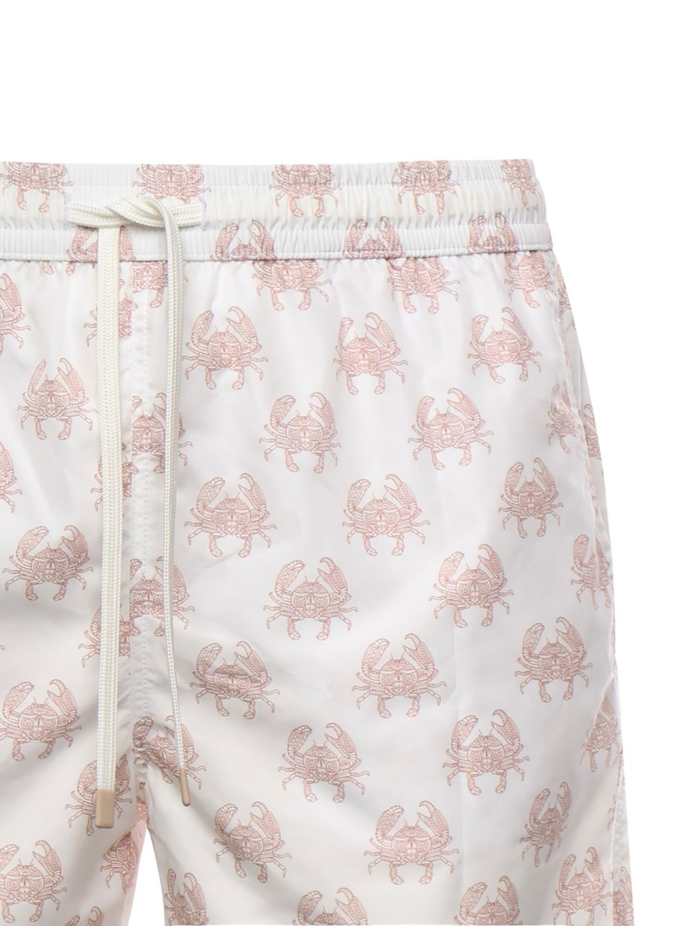 Pantaloncini da bagno con stampa granchio in bianco Eleventy - uomo 