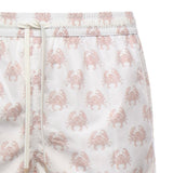 Pantaloncini da bagno con stampa granchio in bianco Eleventy - uomo 