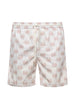 Eleventy - Men's White Crab Print Swim Shorts