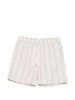 Eleventy striped swim shorts in white - men