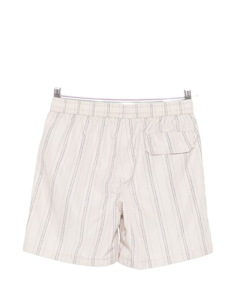 Pantaloncini da bagno a righe in bianco Eleventy - uomo 