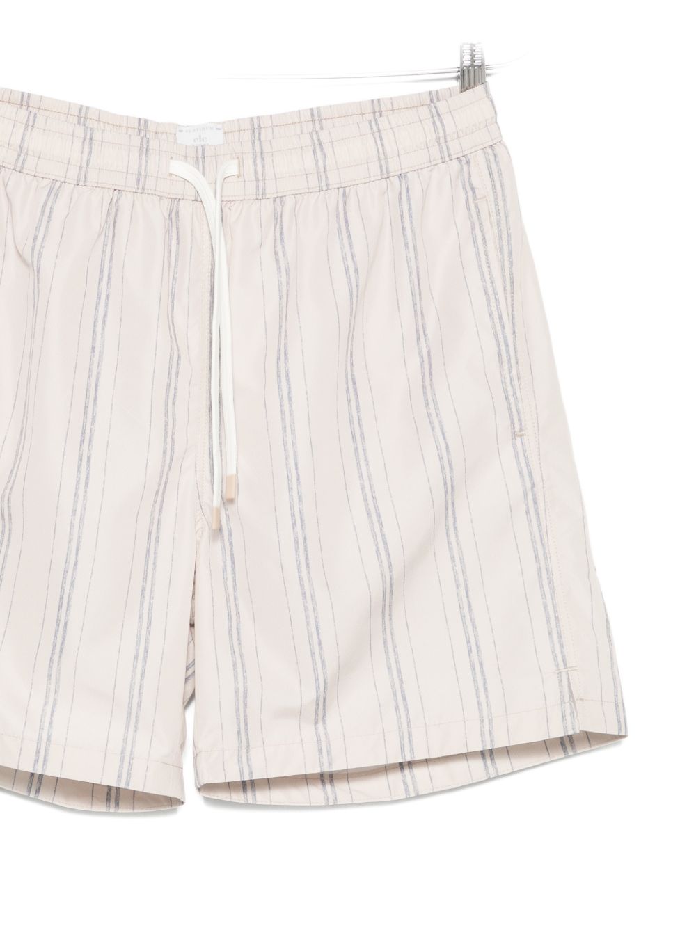 Pantaloncini da bagno a righe in bianco Eleventy - uomo 