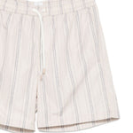Pantaloncini da bagno a righe in bianco Eleventy - uomo 