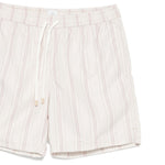 Pantaloncini da mare a righe in bianco Eleventy - uomo 