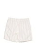 Pantaloncini da mare a righe in bianco Eleventy - uomo