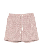 Pantaloncini da bagno con motivo geometrico in beige Eleventy - uomo 