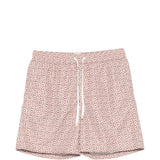 Pantaloncini da bagno con motivo geometrico in beige Eleventy - uomo 