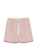 Pantaloncini da bagno con motivo geometrico in beige Eleventy - uomo