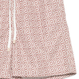 Pantaloncini da bagno con motivo geometrico in beige Eleventy - uomo 
