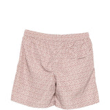 Pantaloncini da bagno con motivo geometrico in beige Eleventy - uomo 