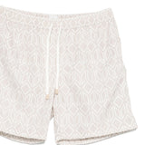 Costume da bagno con motivo geometrico in beige Eleventy - uomo 