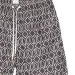 Pantaloncini da bagno con motivo geometrico in grigio Eleventy - uomo 