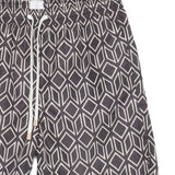Pantaloncini da bagno con motivo geometrico in grigio Eleventy - uomo 