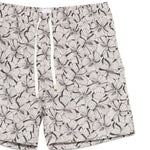 Pantaloncini da bagno con motivo geometrico in nero Eleventy - uomo 