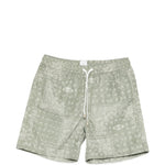 Pantaloncini da bagno con motivo paisley in verde Eleventy - uomo 