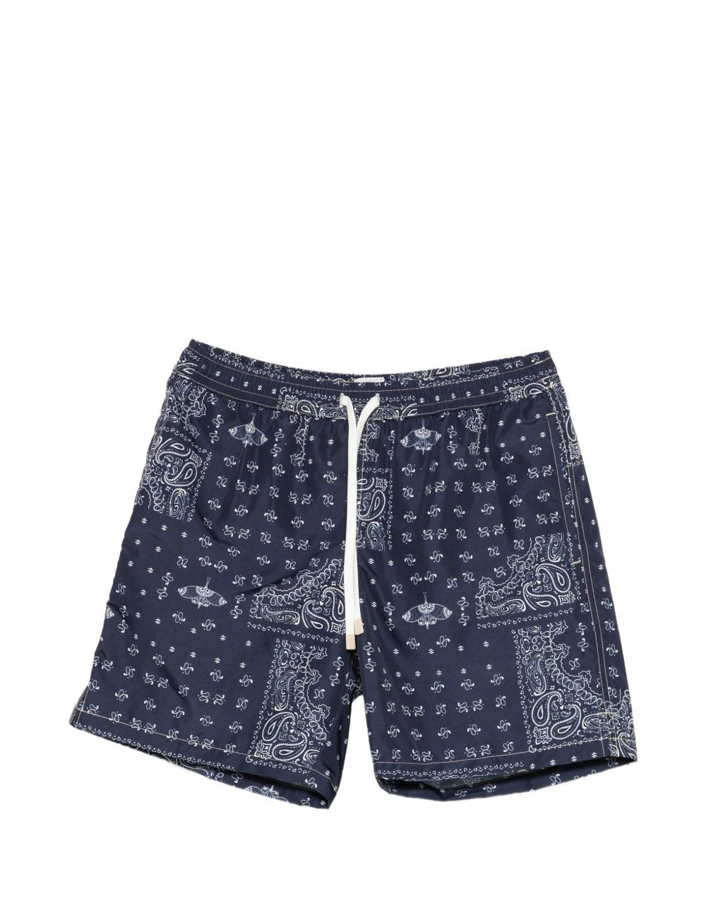 Pantaloncini da bagno con motivo paisley in blu Eleventy - uomo 