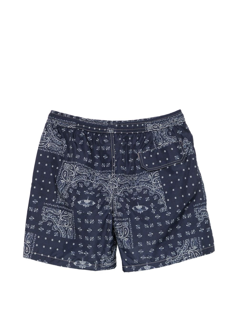 Pantaloncini da bagno con motivo paisley in blu Eleventy - uomo 
