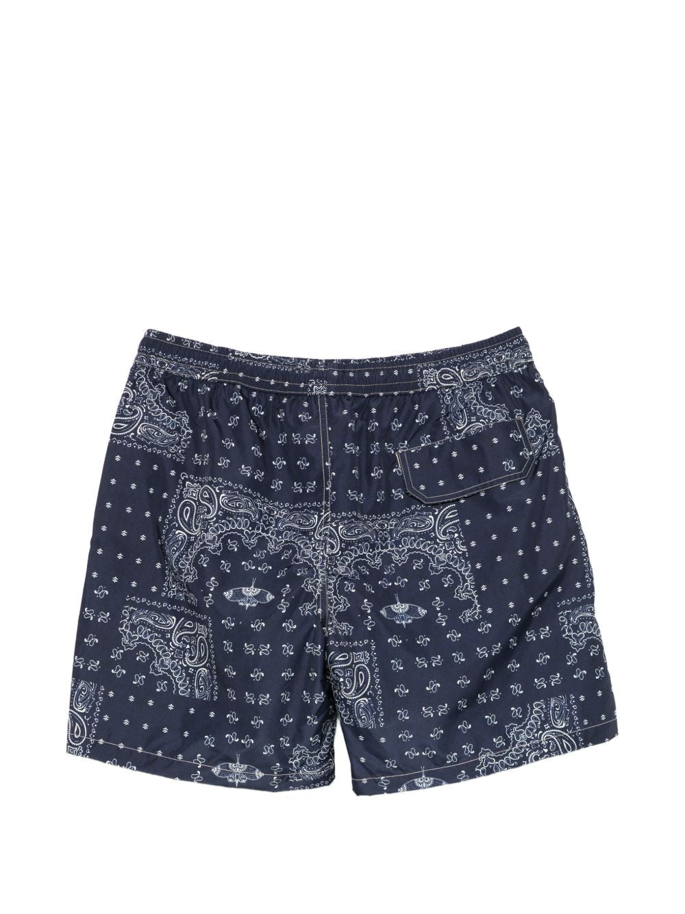 Pantaloncini da bagno con motivo paisley in blu Eleventy - uomo 