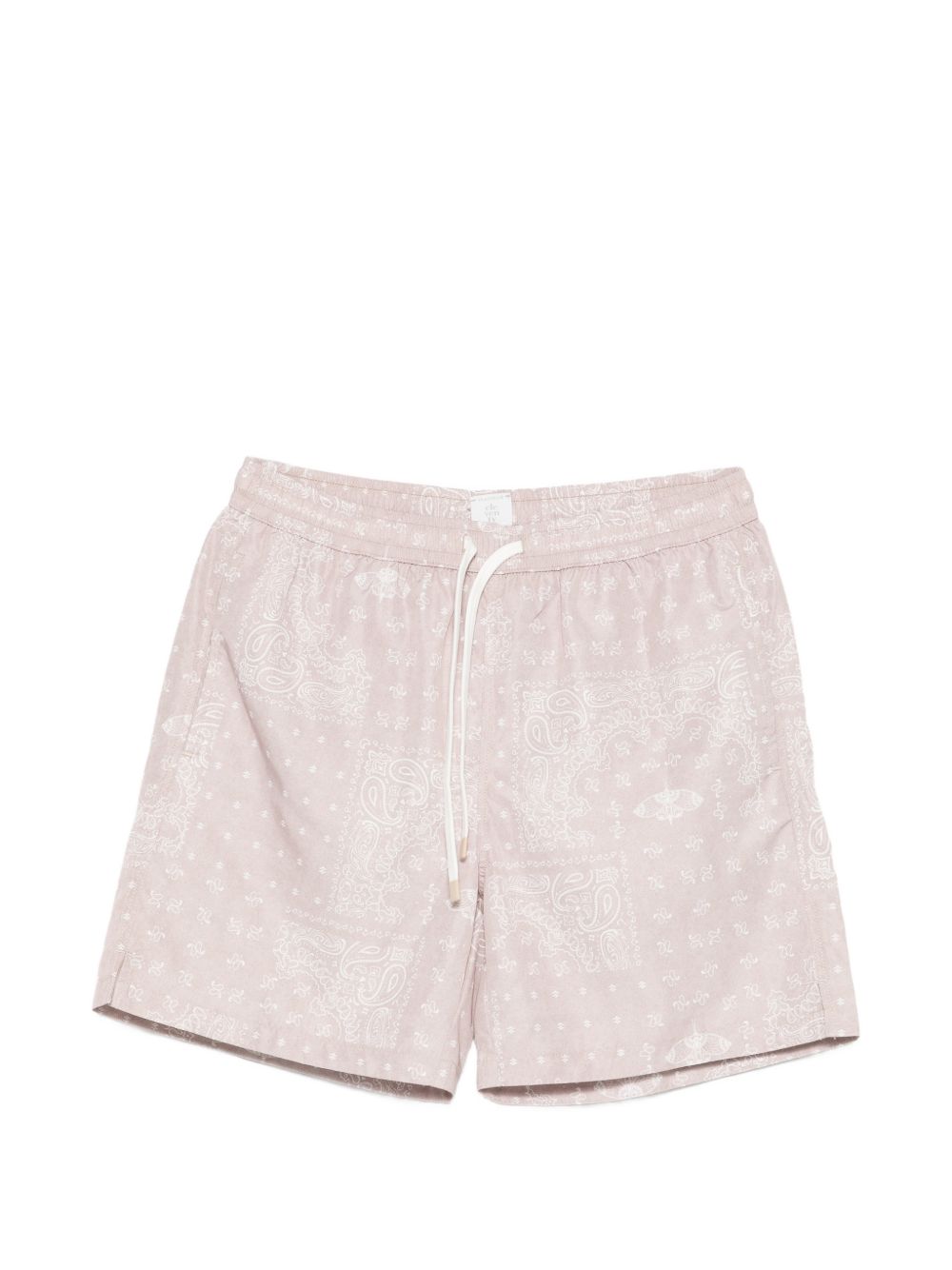 Pantaloncini da bagno con coulisse stampati in rosa Eleventy - uomo 