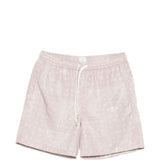 Pantaloncini da bagno con coulisse stampati in rosa Eleventy - uomo 