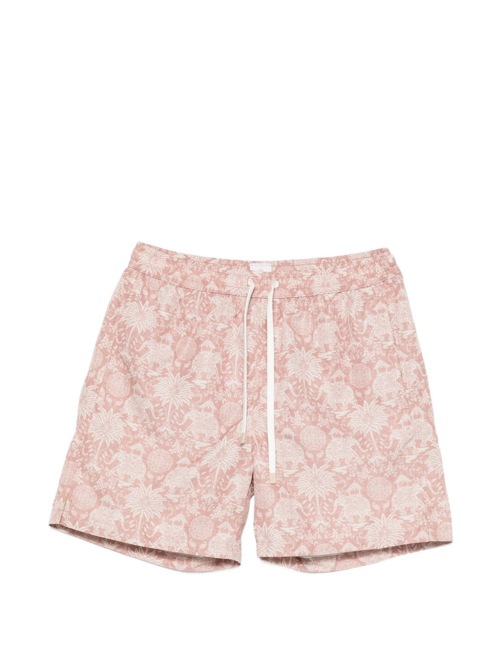 Pantaloncini da bagno con coulisse stampati in rosa Eleventy - uomo 