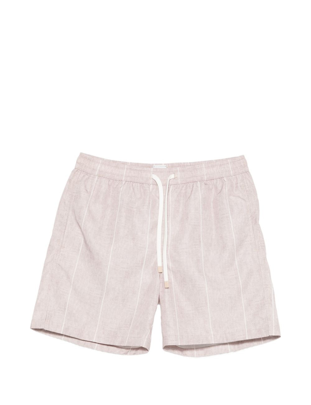 Pantaloncini da bagno con coulisse stampati in beige Eleventy - uomo 