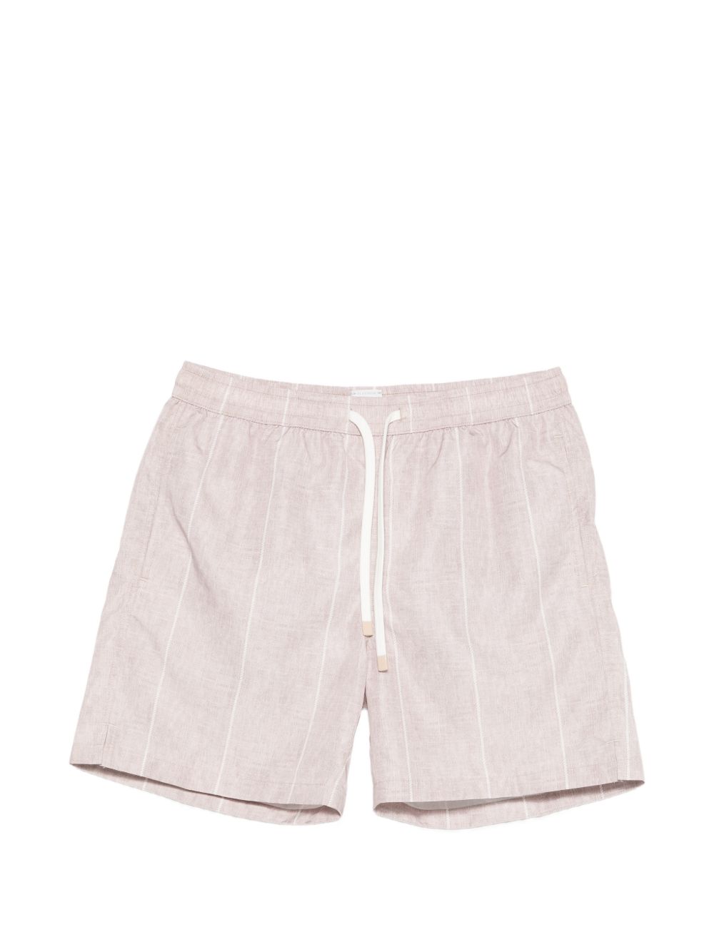 Pantaloncini da bagno con coulisse stampati in beige Eleventy - uomo 