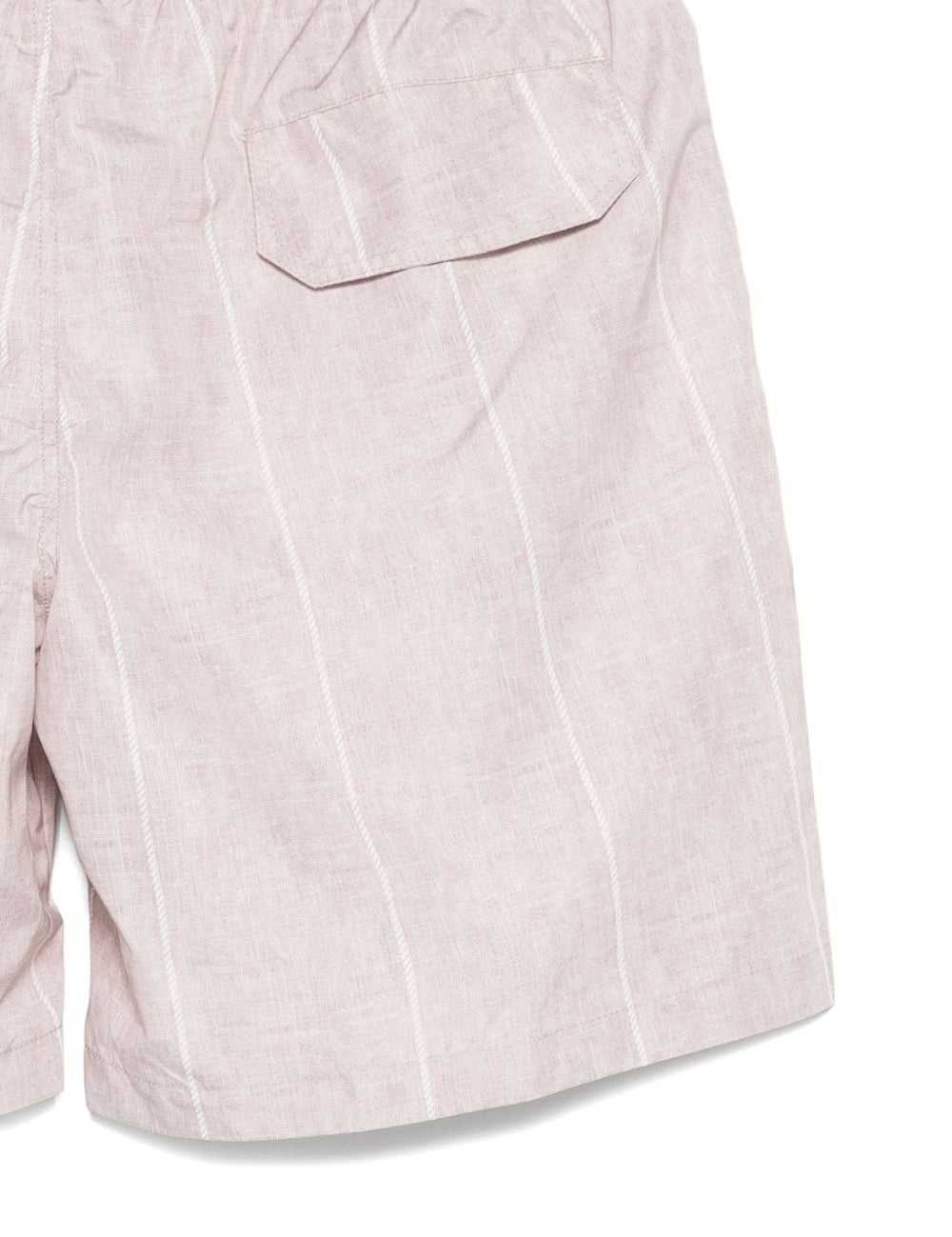 Pantaloncini da bagno con coulisse stampati in beige Eleventy - uomo 